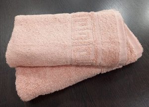 Махровое полотенце 50*90 см хлопок цвет Кленовый сироп