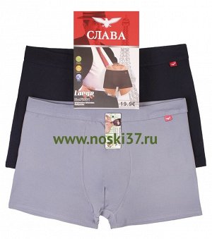 Трусы мужские "Слава" (большие размеры, хлопок) №F3001