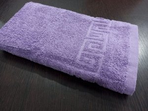 Махровое полотенце 50*90 см хлопок цвет Аметистовая орхидея