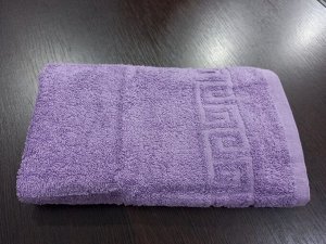 Махровое полотенце 50*90 см хлопок цвет Аметистовая орхидея