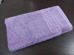 Махровое полотенце 50*90 см хлопок цвет Аметистовая орхидея