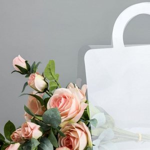 Переноска для цветов без ленты, 30x25x12 см