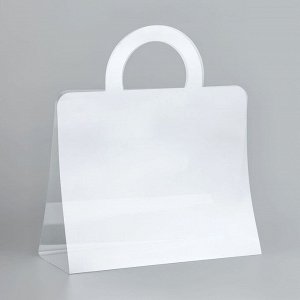 Переноска для цветов без ленты, 30x25x12 см