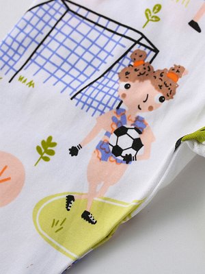 Костюм с легинсами и футболкой для девочки