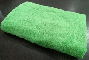 Махровое полотенце 70*140 см хлопок цвет Классический зеленый