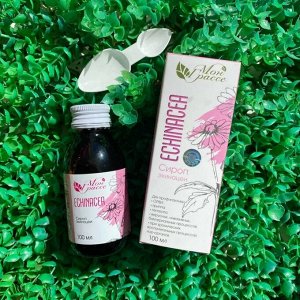 ECHINACEA сироп эхинацеи. Для профилактики ОРВИ, гриппа, гепатита.