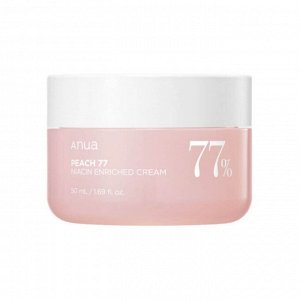 Anua Peach 77 Niacin Enriched Cream Интенсивный крем-пудинг для гладкой и сияющей кожи 50 мл