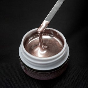 Metal gel Silver pink MOOZ гель-краска розовая