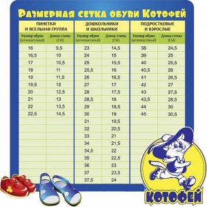 Размерная сетка