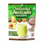 Unimat Riken ChiaSeeds&amp;Avocado Smoothie - диетический напиток со вкусом семян чиа и авокадо