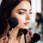 Кисти для макияжа брашинг невидимки для волос🌸