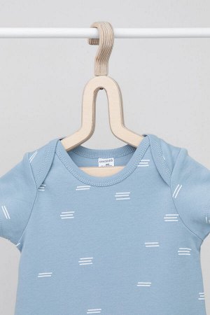 Полукомбинезон(Весна-Лето)+baby (пыльно-синий, штиль)