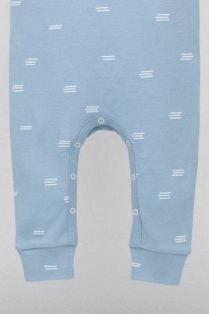 Полукомбинезон(Весна-Лето)+baby (пыльно-синий, штиль)