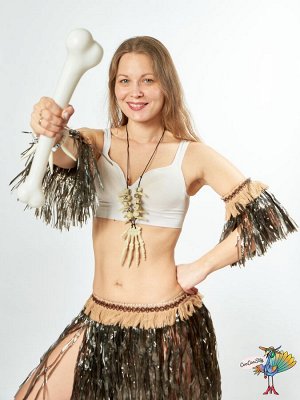 Кость пещерного человека, 40 см, пластик