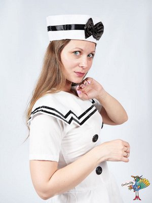 костюм Юнги, р-р М (платье с вшитым подъюбником, пилотка)
