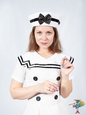 костюм Юнги, р-р М (платье с вшитым подъюбником, пилотка)