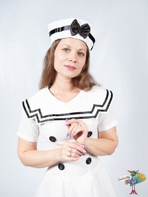 костюм Юнги, р-р М (платье с вшитым подъюбником, пилотка)