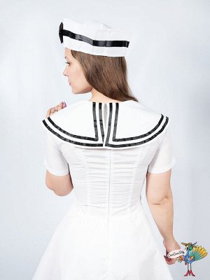 костюм Юнги, р-р М (платье с вшитым подъюбником, пилотка)