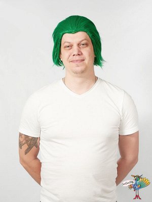 парик Джокер зеленый