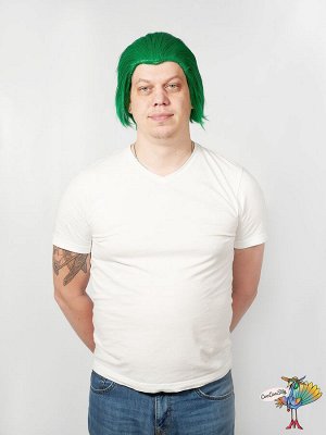 парик Джокер зеленый