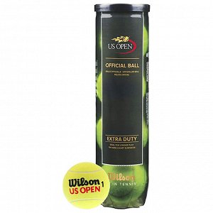 Мяч теннисный WILSON US Open Extra Duty, арт. WRT116200, ITF и USTA