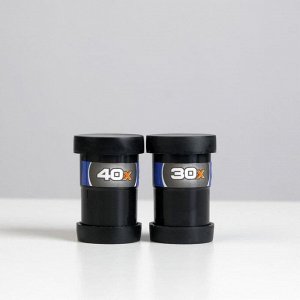 Набор: телескоп настольный, три линзы: ?20, ?30, ?40 + микроскоп, увеличение ?300, ?600, ?1200