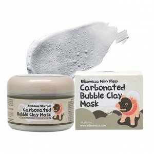 Пузырьковая глиняная маска для лица Milky Piggy Carbonated Bubble Clay Mask Elizavecca 100 мл