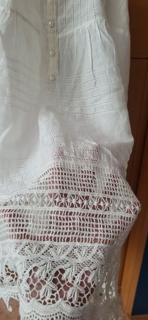 Топ белый батист (Италия) АКТУАЛЬНО