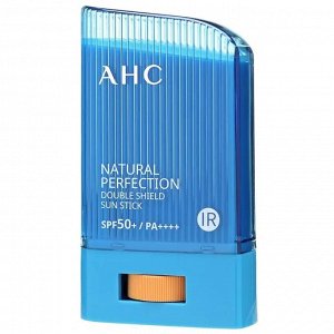 Стойкий солнцезащитный стик AHC Natural Perfection Double Shield Sun Stick SPF50+ PA++++, 14гр