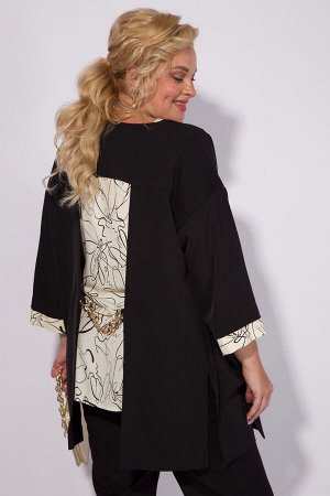 Комплект Комплект Liliana 1331 
Состав: Топ: Вискоза-85%; ПЭ-15%; Кардиган: Вискоза-8%; ПЭ-90%; Спандекс-2%;
Сезон: Осень-Зима
Рост: 164

Стильный женский комплект 2-ка, состоит из облегченного карди
