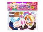 Игра магнитная &quot;Одевашки. Алиса&quot;. Серия Магнитные истории (европодвес)