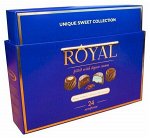 Конфеты 478/С Набор ROYAL COLLECTION Синяя коробка 370гр