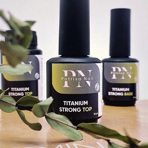 Titanium Strong Тоp- топ для гель-лака без липкого слоя