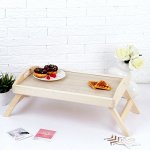 Столик-поднос  с ручками, цвет ясень, липа 50х30см