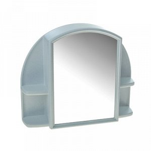 Шкафчик зеркальный для ванной комнаты "Orion", цвет белый мрамор