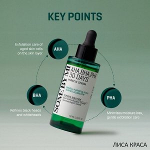 Some By Mi AHA-BHA-PHA 30 Days Miracle Serum Кислотная сыворотка для проблемной кожи