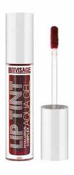 Люксвизаж Тинт для губ с гиалуроновым комплексом LUXVISAGE HYALURON COMPLEX AQUA GEL LIP TINT тон 4 rosewood, LUXVISAGE