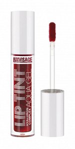 Люксвизаж Тинт для губ с гиалуроновым комплексом LUXVISAGE HYALURON COMPLEX AQUA GEL LIP TINT тон 5 wine red, LUXVISAGE