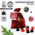 Новый год! Мармелад в мешке «Счастья и тепла», в виде ягод, 50 г.