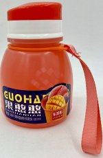 Напиток с мармеладками LEQIBIN бочонок вкус персик (розовый) 600мл/15