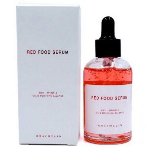 Антивозрастная сыворотка с экстрактами красных овощей и фруктов Graymelin Red Food Serum, 50мл