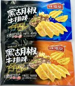 Чипсы weizihuang со вкусом стейка и черного перца 18гр уп.30 шт/14