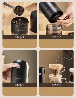 Кофемолка электрическая Xiaomi Circle Joy Loka Electric Coffee Beam Grinder CJ-EG07