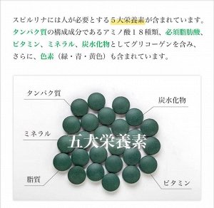 ALGAE Spirulina - спирулина с яблочным пектином
