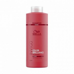 Шампунь для защиты цвета окрашенных жестких волос INVIGO COLOR BRILLIANCE, Wella Professionals, 1л