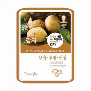 Маска для лица с экстрактом картофеля, natureby, 23 гр