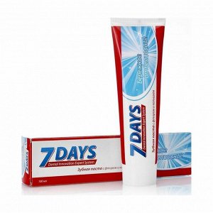 Зубная паста бережное отбеливание, 7 days, 100 мл