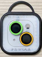 Противоударное стекло для iP15 / iP15 Plus (комплект 2 шт.) (на объектив основной камеры)