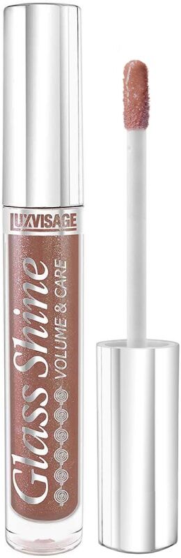 Люксвизаж Блеск для губ LUXVISAGE Glass Shine  тон19 ореховое пралине,LUXVISAGE