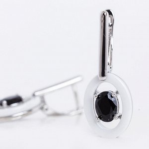 Серьги бижутерия родирование XJ E50134